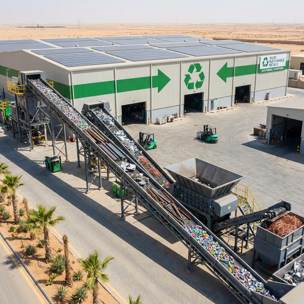 إعادة تدوير المعادن في الرياض