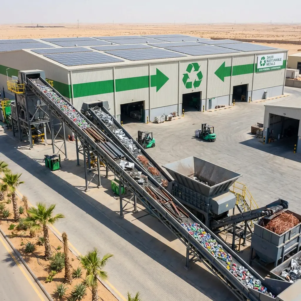 إعادة تدوير المعادن في الرياض